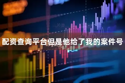 配资查询平台但是他给了我的案件号
