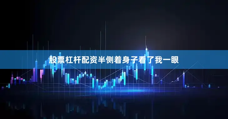 股票杠杆配资半侧着身子看了我一眼